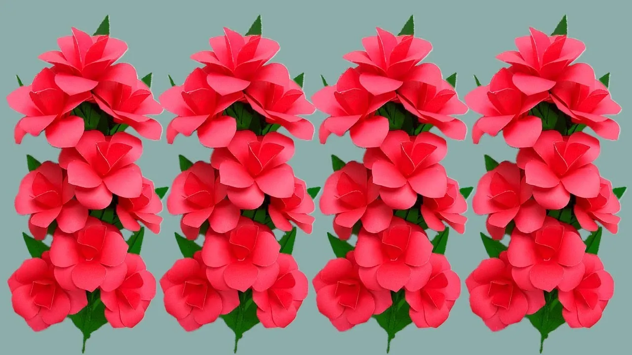 How To Make Paper Flowers For Home Decor Ideas.