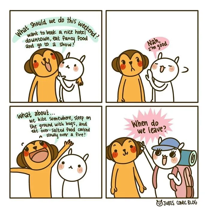 My 27 Wholesome Comics Show Moments Of Life With My Husband And Our Cat