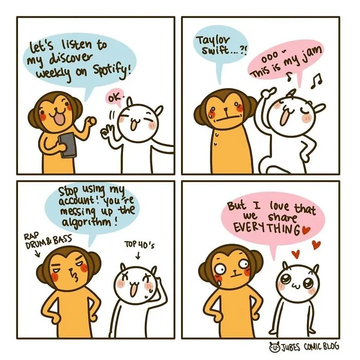 My 27 Wholesome Comics Show Moments Of Life With My Husband And Our Cat