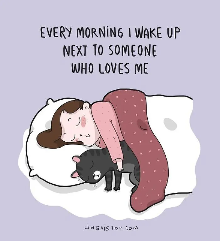 I Illustrate Hilarious Moments In The Life Of Every Cat Owner (40 New Pics)