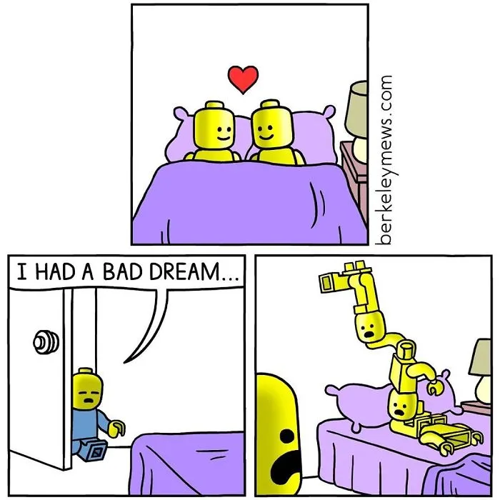 Artist Adds Dark Humor To His Comics That Look Innocent At First (30 Pics)