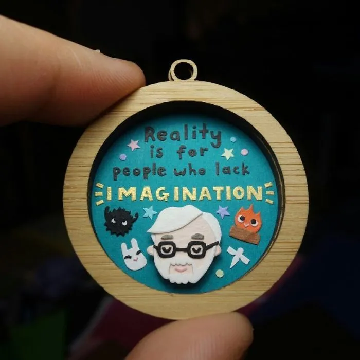Artist Creates Intricate Paper Art Inspired By Studio Ghibli, Pop Culture, and Gaming (50 Pics)