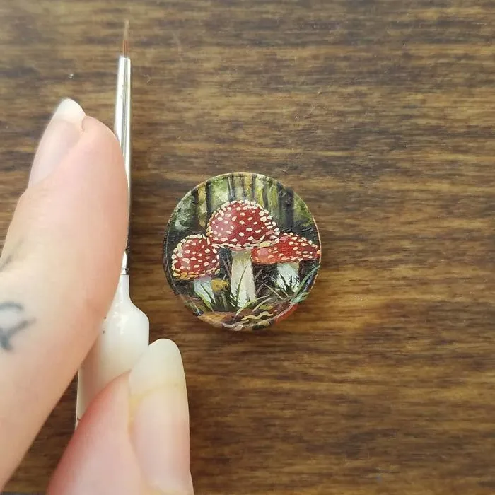 I Create Tiny Oil Paintings On Coins And Here Are My 30 Works