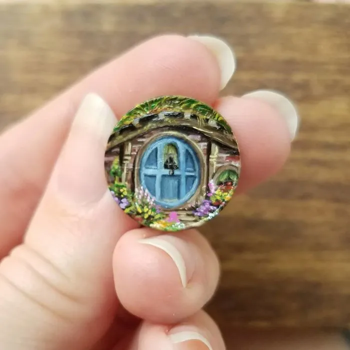 I Create Tiny Oil Paintings On Coins And Here Are My 30 Works