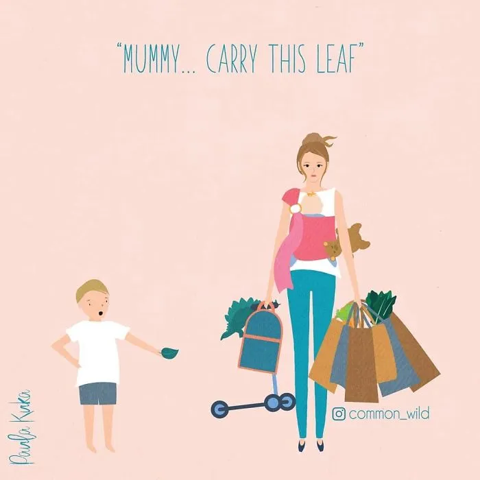 Mom Illustrates What Raising Kids Is Like In 30 Honest Comics
