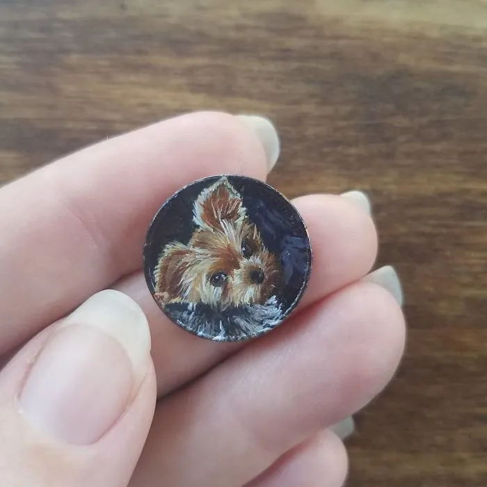 I Create Tiny Oil Paintings On Coins And Here Are My 30 Works