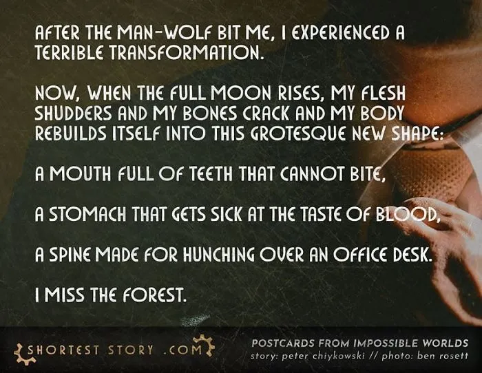35 Weird Short Stories To Scare You This Evening Created By A Canadian Guy