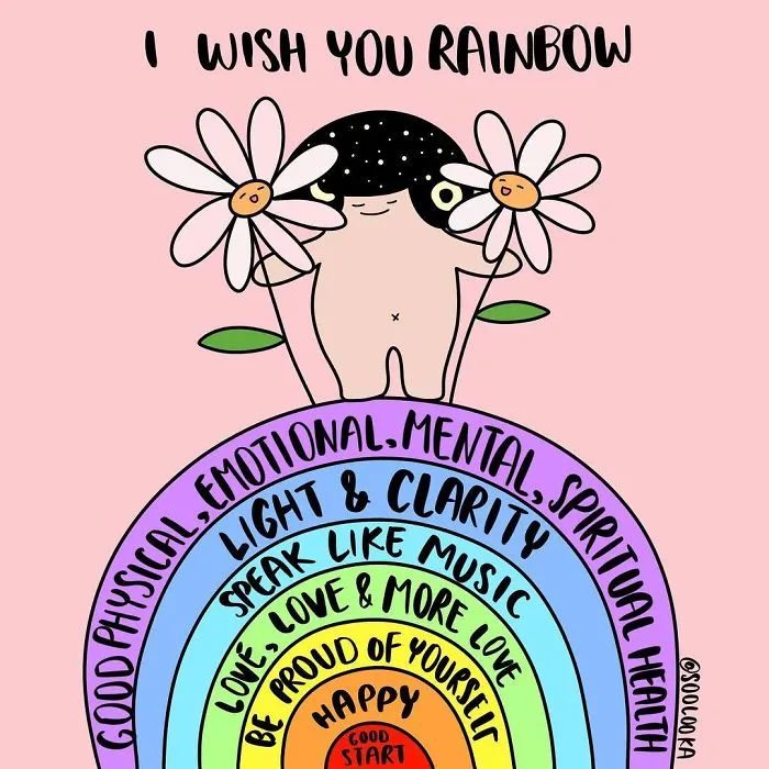 My 30 Inspiring Illustrations To Help You Focus On Self-Love (New Pics)