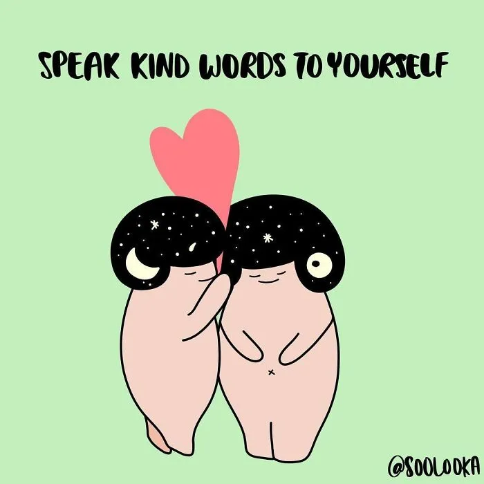 My 30 Inspiring Illustrations To Help You Focus On Self-Love (New Pics)