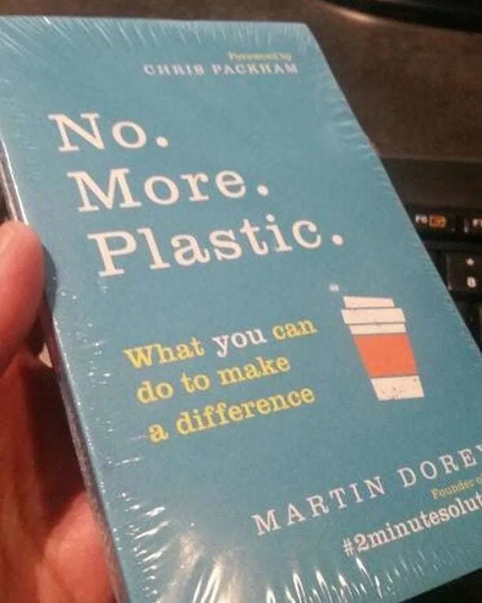 Author Asks Why His Book Called 'No. More. Plastic' Was Wrapped In Plastic