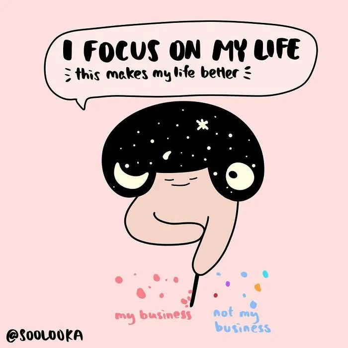 My 30 Inspiring Illustrations To Help You Focus On Self-Love (New Pics)