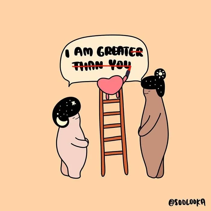 My 30 Inspiring Illustrations To Help You Focus On Self-Love (New Pics)