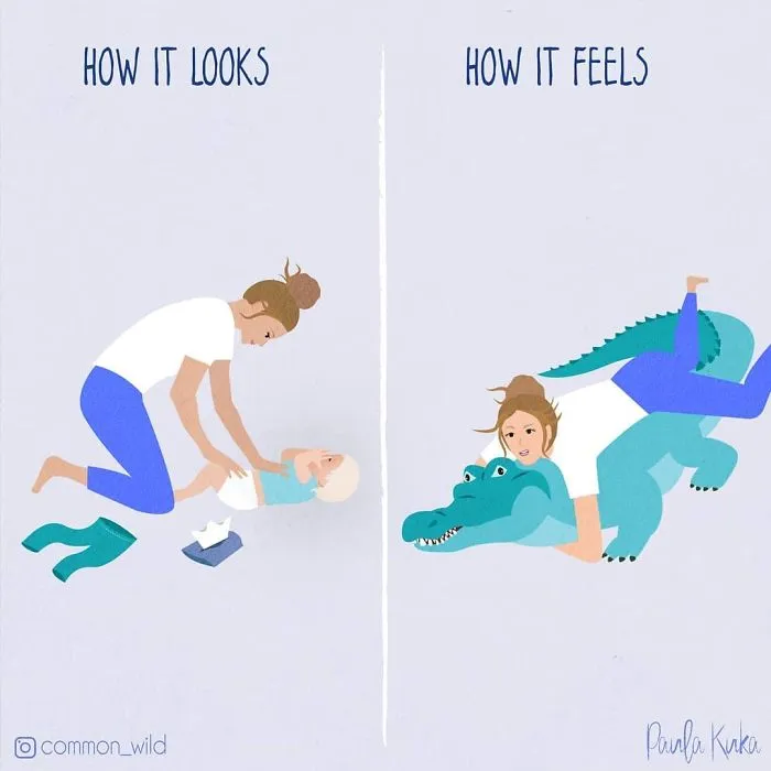 Mom Illustrates What Raising Kids Is Like In 30 Honest Comics