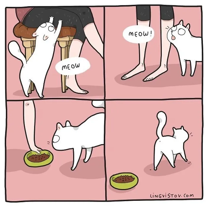 I Illustrate Hilarious Moments In The Life Of Every Cat Owner (40 New Pics)