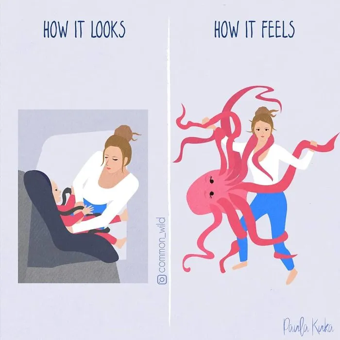 Mom Illustrates What Raising Kids Is Like In 30 Honest Comics
