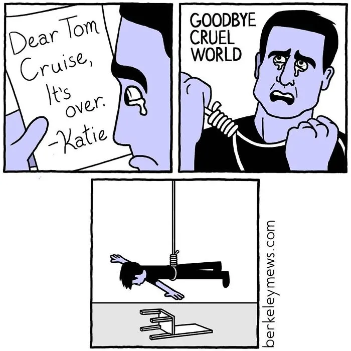 Artist Adds Dark Humor To His Comics That Look Innocent At First (30 Pics)