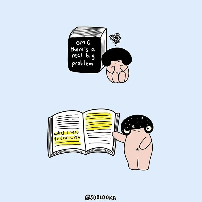 My 30 Inspiring Illustrations To Help You Focus On Self-Love (New Pics)