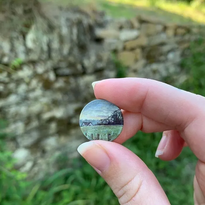 I Create Tiny Oil Paintings On Coins And Here Are My 30 Works