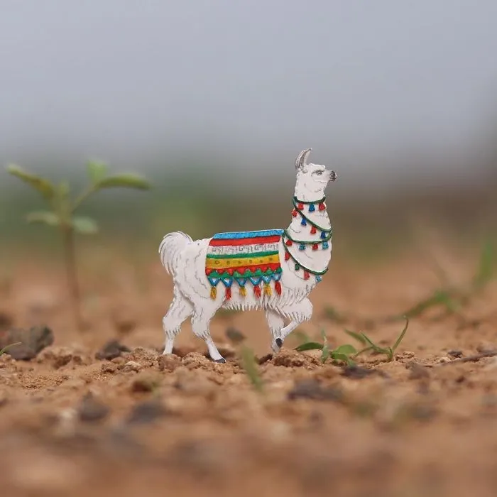 We Make Paper Cut Miniature Animals and One Takes 4 To 6 Hours To Complete