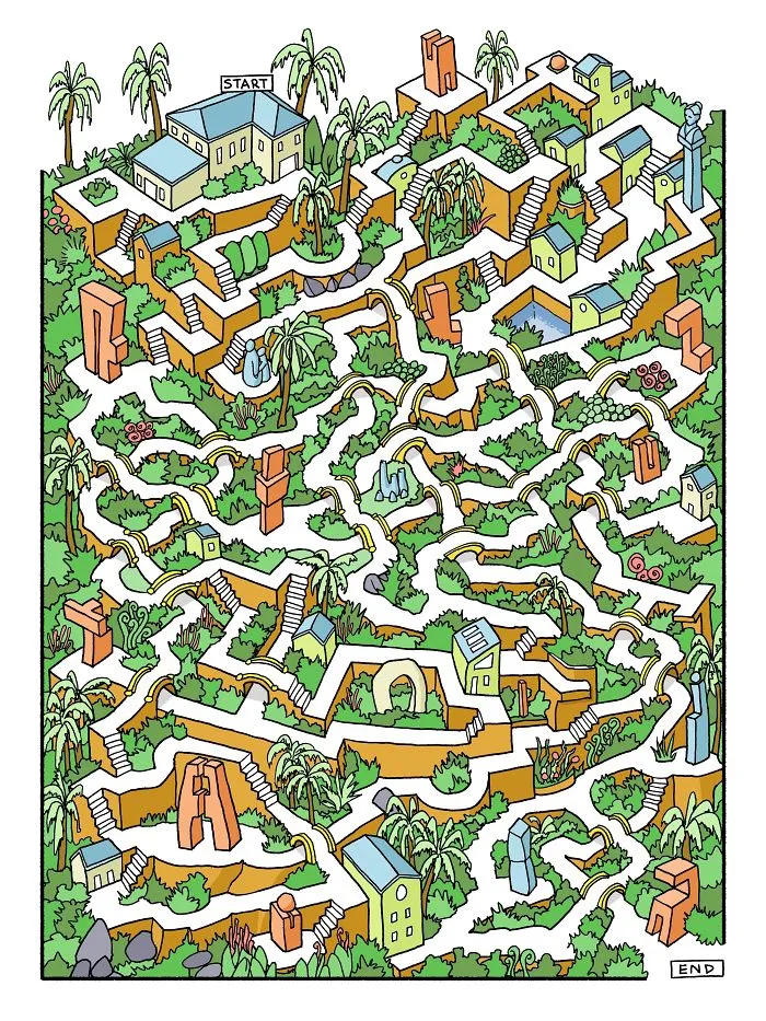 Artist Creates Mind-Boggling Mazes And Here Are 27 Of Them