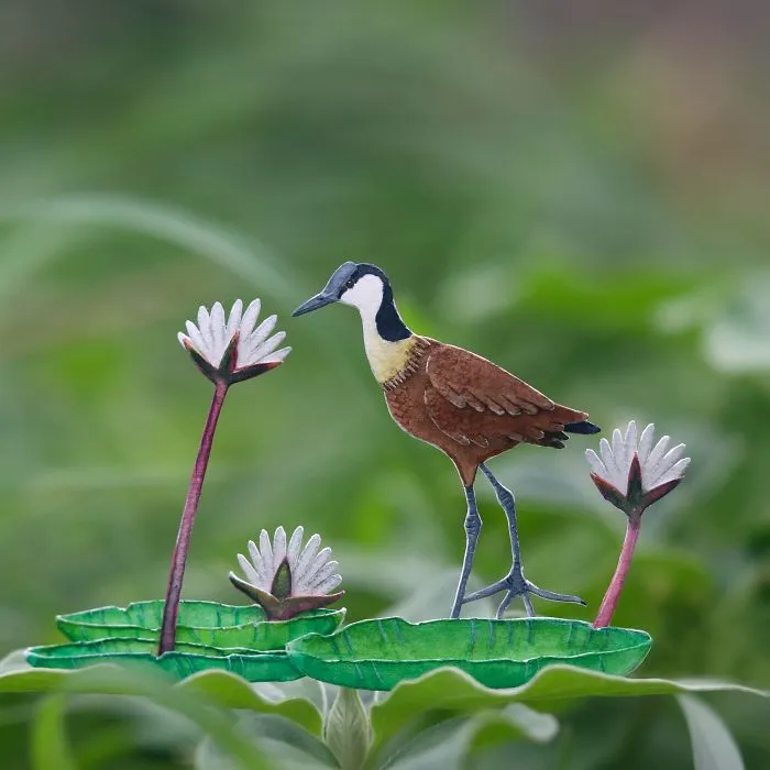 We Make Paper Cut Miniature Animals and One Takes 4 To 6 Hours To Complete