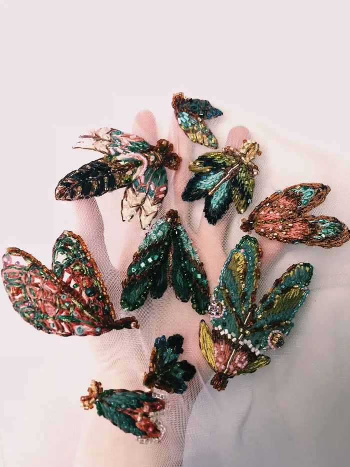 I Stitch Colorful Threads Into Tulle To Create a 3D-Effect On My Artwork (30 Pics)