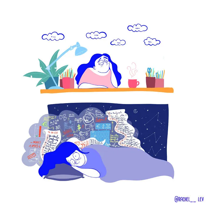 Creo Divertidas Ilustraciones A Todo Color Para Reírme De Los Problemas A Los Que Damos Demasiada Atención Las Mujeres (20 Fotos)