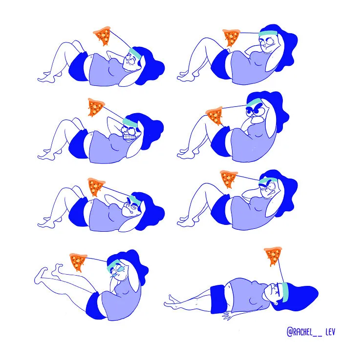 Creo Divertidas Ilustraciones A Todo Color Para Reírme De Los Problemas A Los Que Damos Demasiada Atención Las Mujeres (20 Fotos)