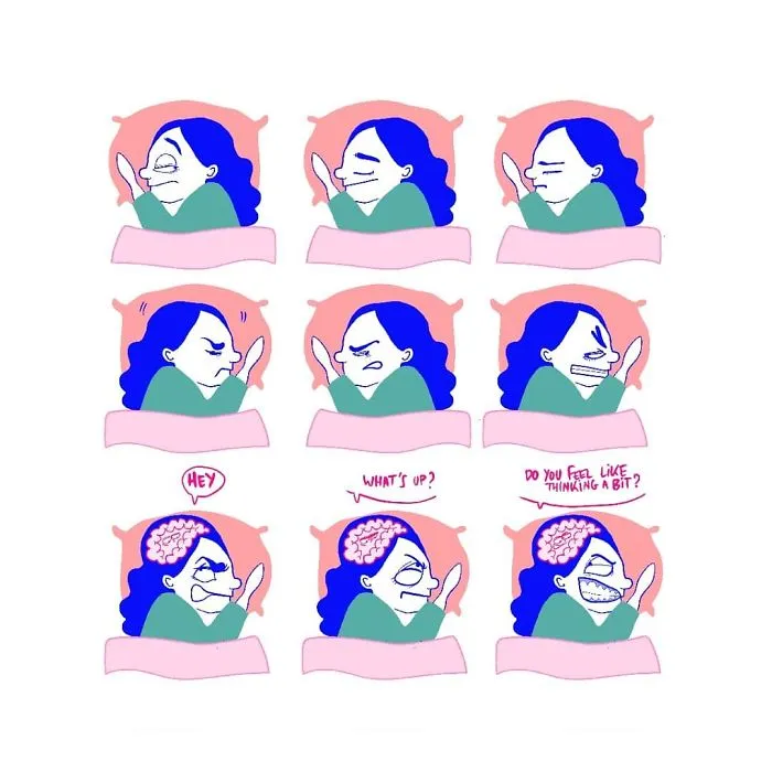 Creo Divertidas Ilustraciones A Todo Color Para Reírme De Los Problemas A Los Que Damos Demasiada Atención Las Mujeres (20 Fotos)