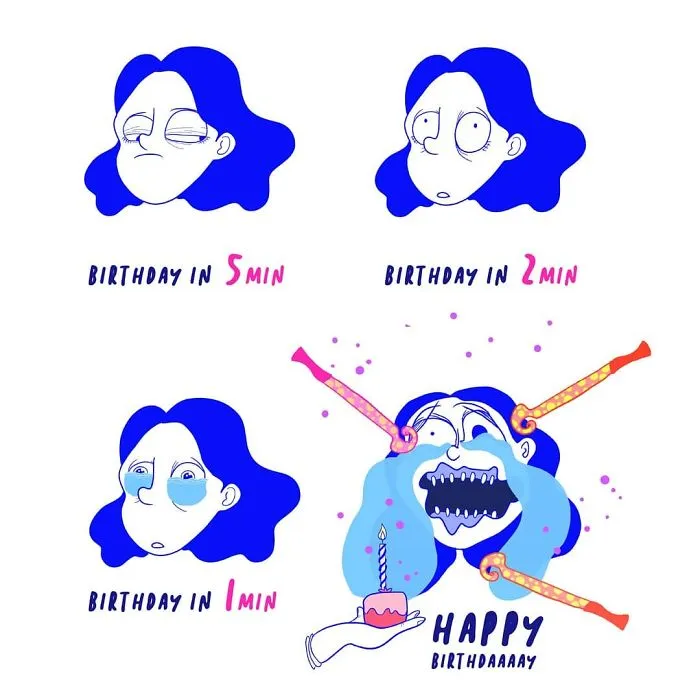 Creo Divertidas Ilustraciones A Todo Color Para Reírme De Los Problemas A Los Que Damos Demasiada Atención Las Mujeres (20 Fotos)