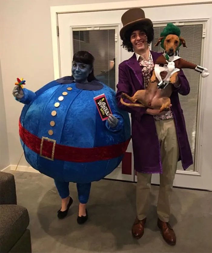 Willy Wonka, Blueberry And Our Little Oompa Loompa