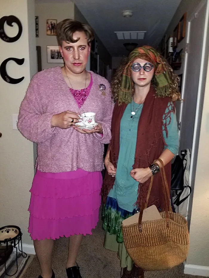Unfortunately There Were No Harry Potter Fans At The Party We Attended, So Our Costumes Went Unnoticed