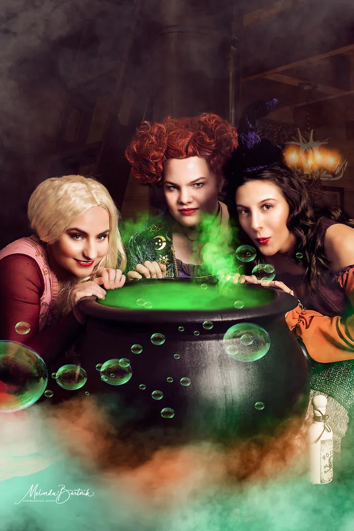 I Took 3 Of My High School Models And Did A Hocus Pocus Inspired Shoot