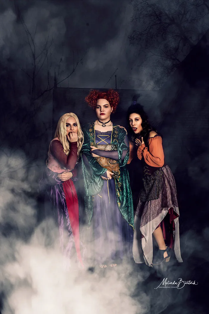 I Took 3 Of My High School Models And Did A Hocus Pocus Inspired Shoot