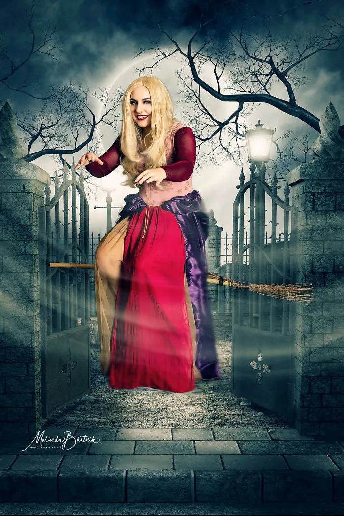 I Took 3 Of My High School Models And Did A Hocus Pocus Inspired Shoot