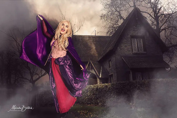 I Took 3 Of My High School Models And Did A Hocus Pocus Inspired Shoot