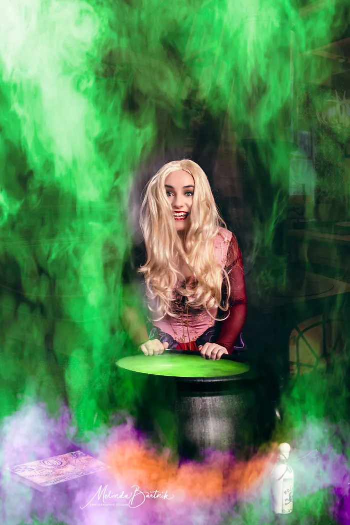 I Took 3 Of My High School Models And Did A Hocus Pocus Inspired Shoot