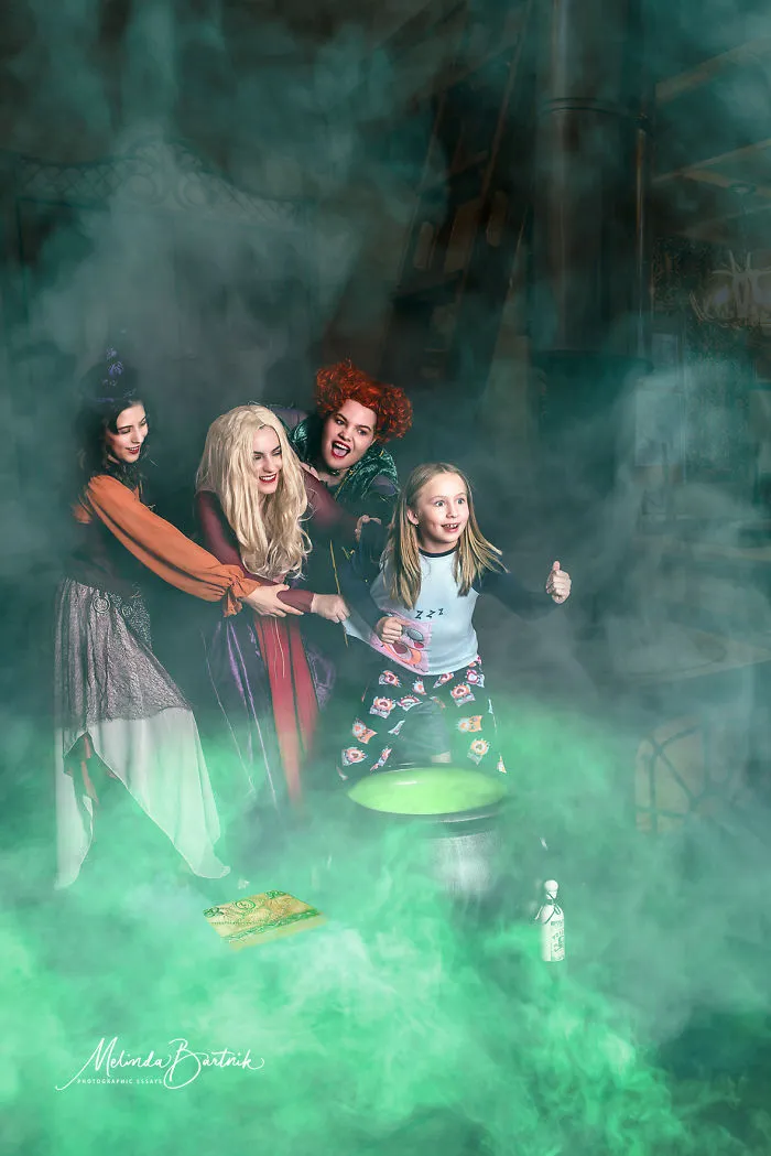 I Took 3 Of My High School Models And Did A Hocus Pocus Inspired Shoot