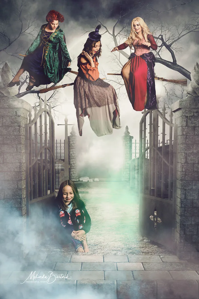 I Took 3 Of My High School Models And Did A Hocus Pocus Inspired Shoot