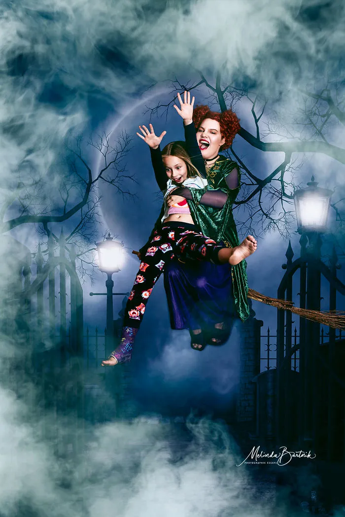 I Took 3 Of My High School Models And Did A Hocus Pocus Inspired Shoot