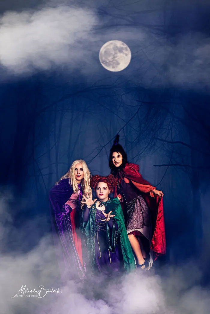 I Took 3 Of My High School Models And Did A Hocus Pocus Inspired Shoot