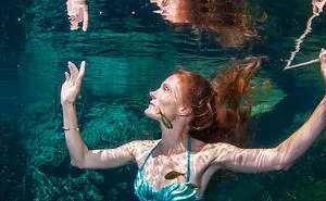 I Took Photos Of A Real Mermaid In An Enchanted Underwater Forest