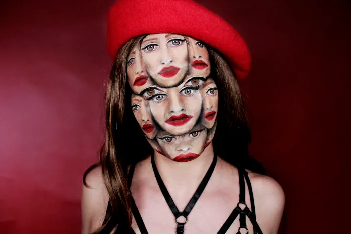I Create Creepy And Creative Make-UPS