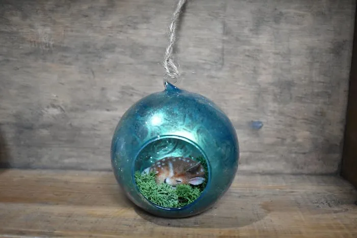 My 27 Animal Scenes Made From Needle Felted Animals And Ordinary Glass Baubles