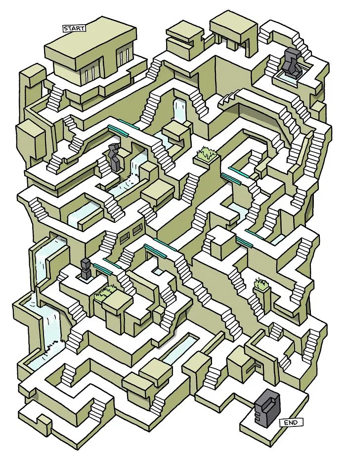 Artist Creates Mind-Boggling Mazes And Here Are 27 Of Them