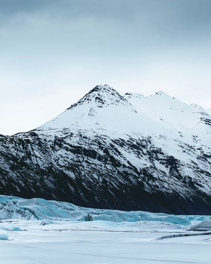 Snowy Peaks, And Glacier, What Else Can You Ask For
