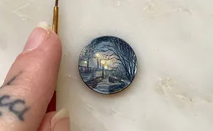 I Create Tiny Oil Paintings On Coins And Here Are My 30 Works