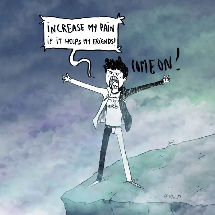 I Illustrate My Darkest Thoughts To Help People Understand What It’s Like To Suffer From Mental Illness (New Pics)
