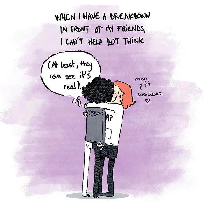 I Illustrate My Darkest Thoughts To Help People Understand What It’s Like To Suffer From Mental Illness (New Pics)