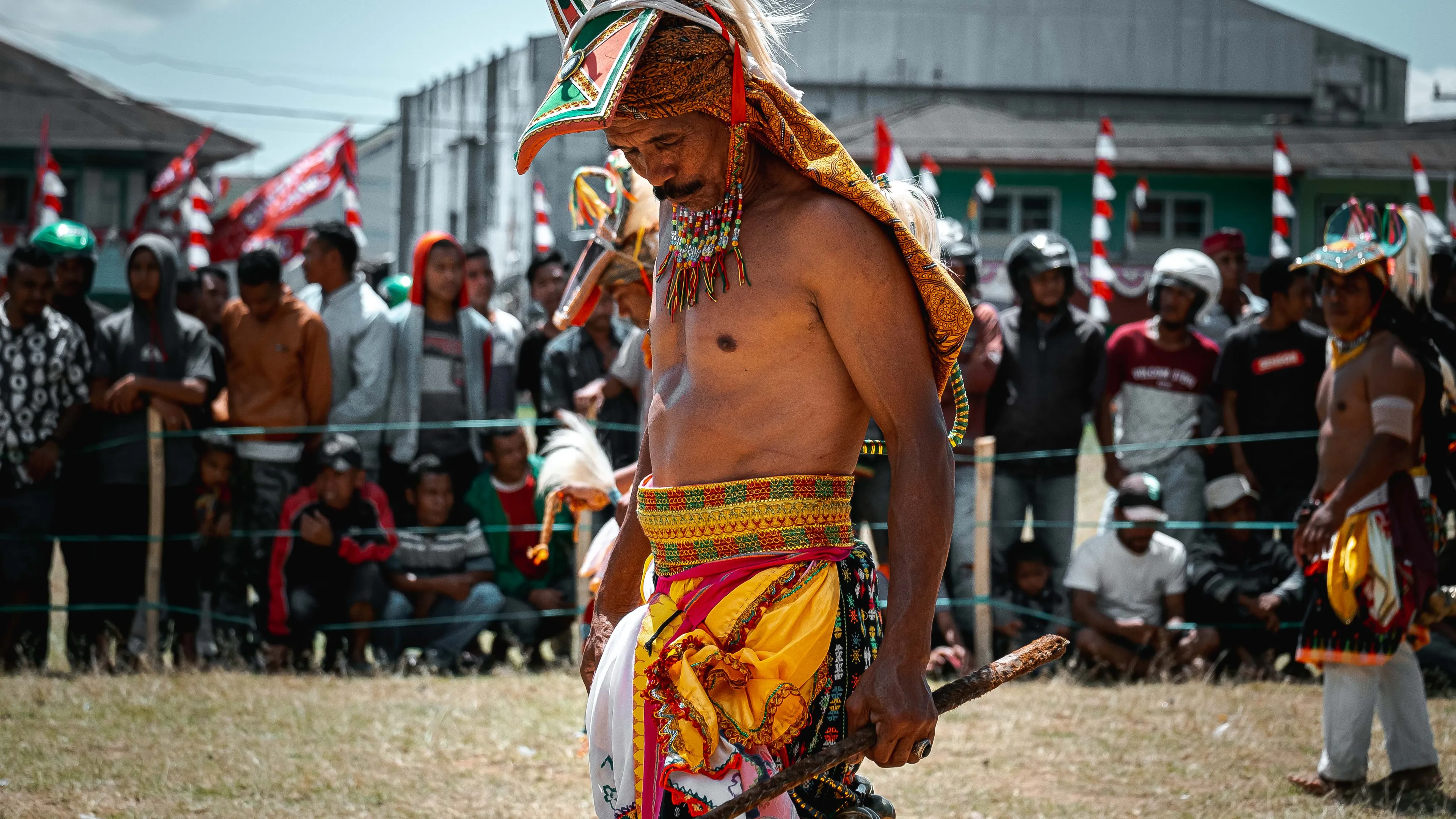 Manggarai Warriors : Caci Whip Fights In Indonesia